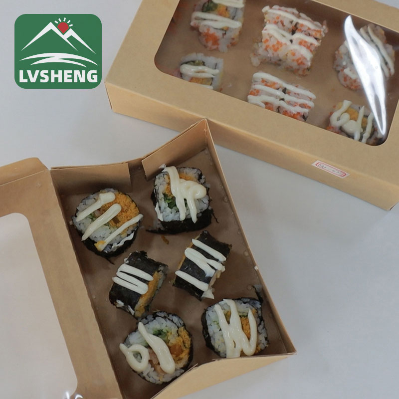 Envases en caixa de comida rápida