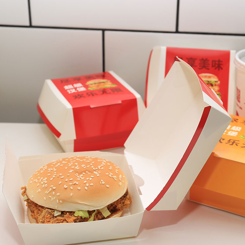 Envases de papel para hamburguesas