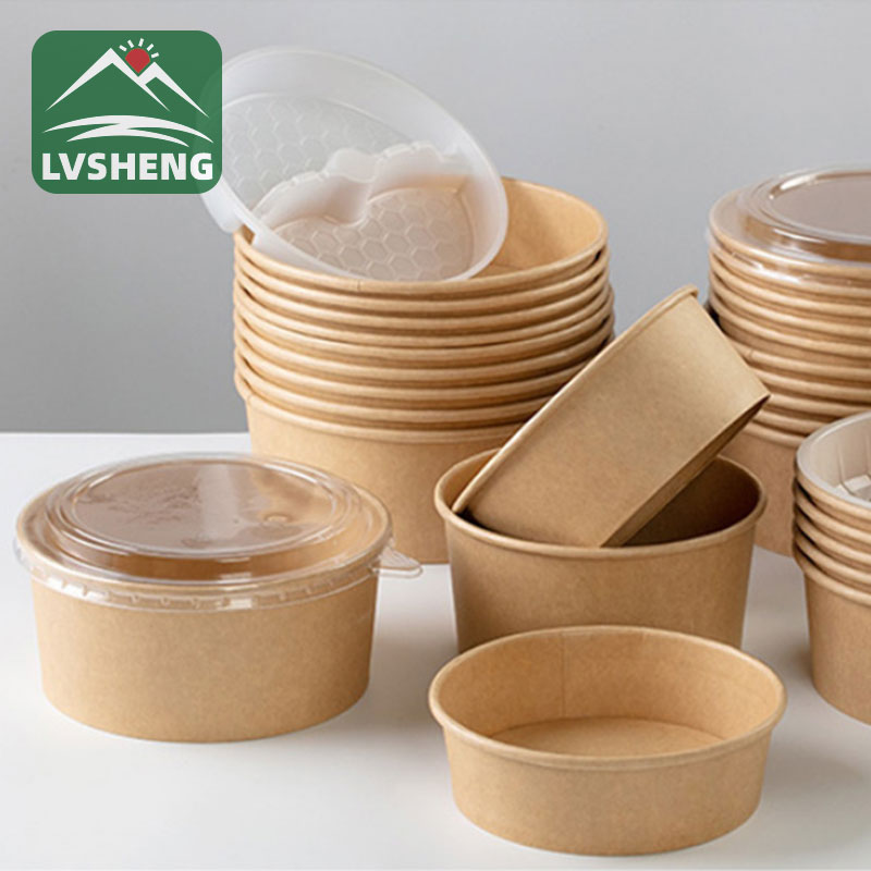 Cunca de papel con tapa convexa 24oz
