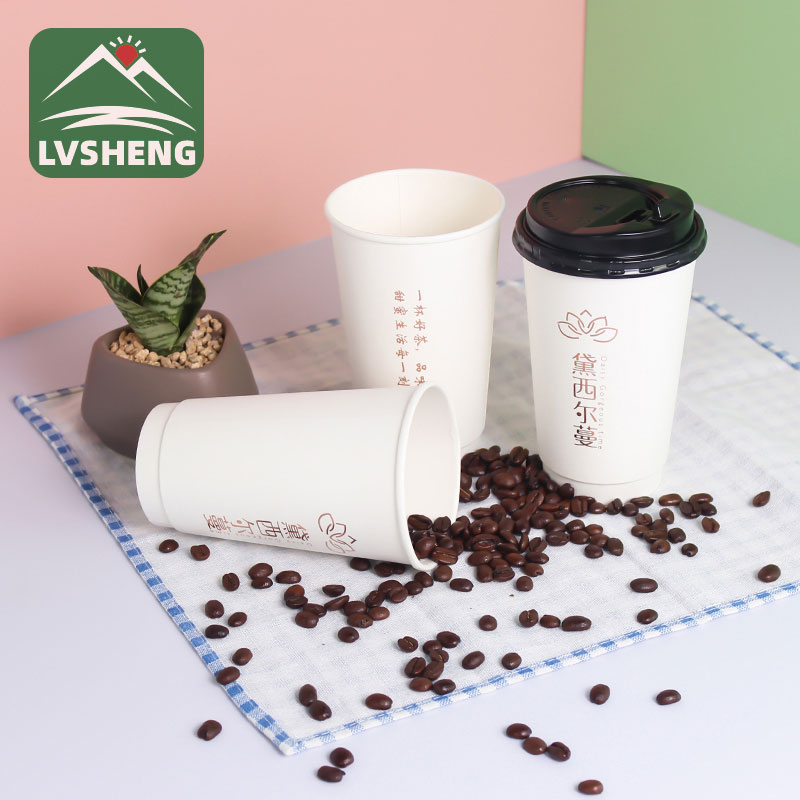 Cuncas de papel para tomar café para levar