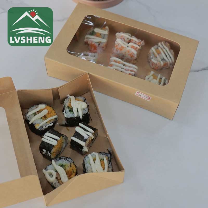 Caixa de papel de sushi